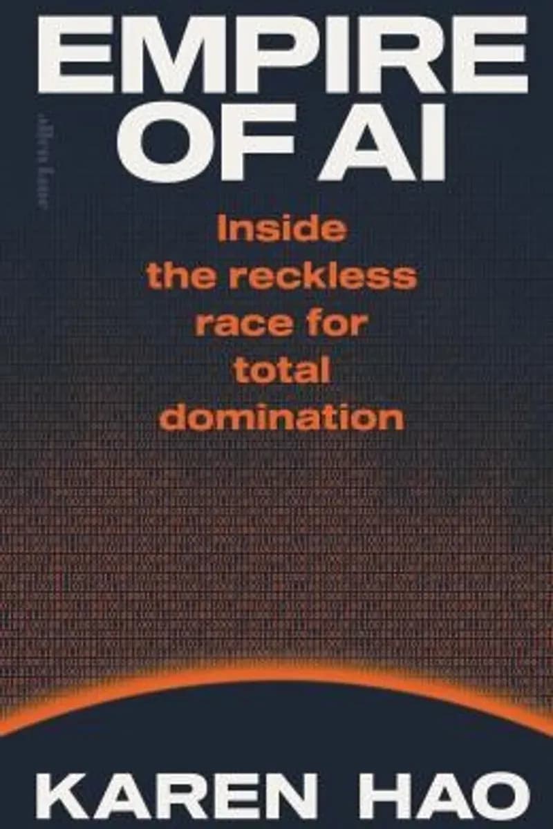 Libro: El imperio de la IA. Sam Altman y su carrera por dominar el mundo
